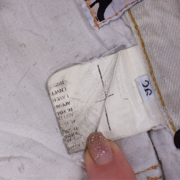 RICK OWENS DRKSHDW archival dirty gray cotton jeans - Picture 8 of 10